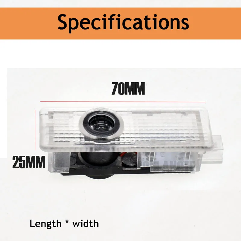 2x LED Voiture De Courtoisie Porte Projecteur Laser Lumiere Pour BMW F03 F05 E90 E92 F10 F30 E60 X3 E92 M3 M5 E86 F12  Ʈ