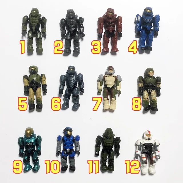 Mega Bloks Construx Halo UNSC Marine Spartan 1 action figure *New Sealed* Building Blocks Construction Toys 1