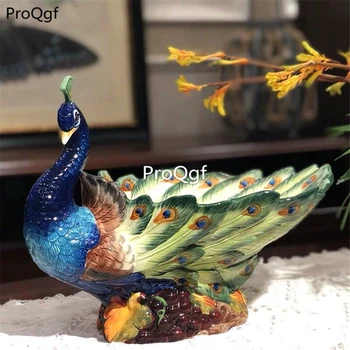 

Ngryise 1 Set peacock style Fruit snack Plate