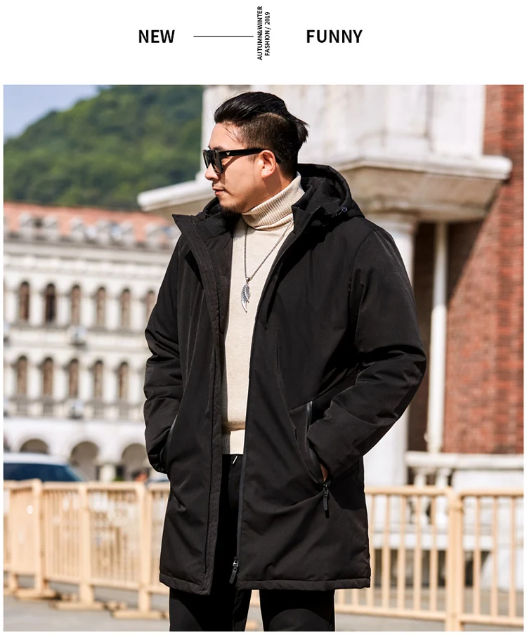 8XL 7XL 6XL новые зимние длинные пальто Мужская теплая Повседневная куртка Верхняя одежда толстые парки брендовая одежда Высококачественная куртка с хлопковой подкладкой