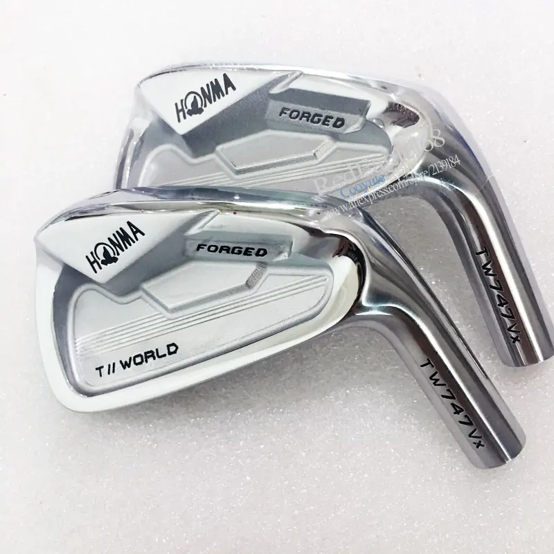 irons Head Only Новые мужские клюшки для гольфа HONMA TW747 Vx, клюшки для гольфа 4-11, клюшки для клюшек, графитовый Вал, Обычный или жесткий вал для гольфа, Cooyute - Цвет: irons Head Only