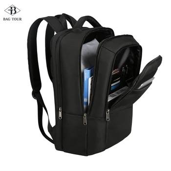 

Men business working casual commuting backpacks Oxford Durable Trendy ins bags 15.6inch laptopSchool bag multilayers design Lock