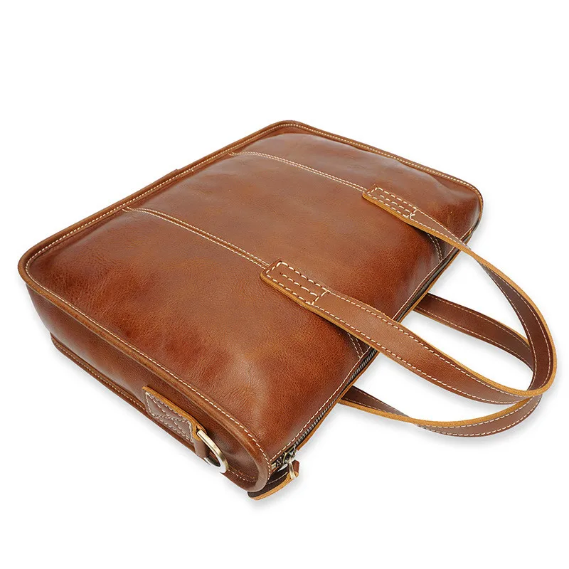 Абсолютно натуральная кожаная сумка, мужской портфель, Офисные Сумки для мужчин, сумка-мессенджер для ноутбука, деловые кожаные сумки для мужчин