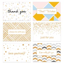 Креативная поздравительная открытка благословение Свадебная вечеринка Цветок День рождения спасибо открытка Декор валентинка сообщение