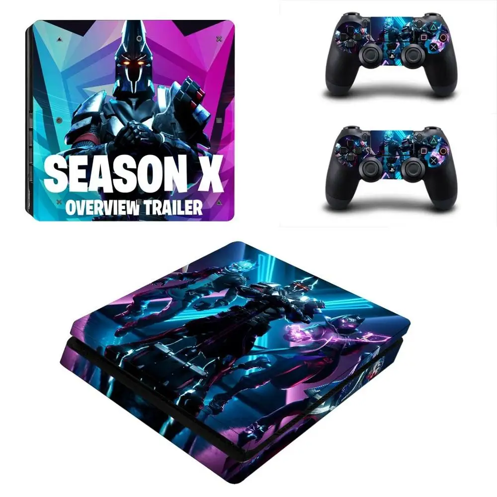 YSP4S-3867 Новая игра PS4 Slim sticker s Play station 4 кожа наклейки для playstation 4 PS4 Slim консоль и контроллер Скины Виниловые - Цвет: YSP4S-3867