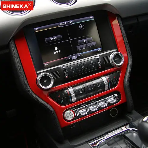 Carplay Android 10 Car GPS Navigation For Ford Mustang 2015+ ZWNAV headunit Multimedia player Car radio tape recorder GT500