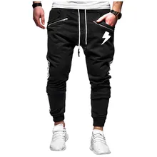 Feitong, хип-хоп, мужские джоггеры, уличная одежда, мужские спортивные повседневные Черные спортивные брюки с принтом и карманами для фитнеса, мужские спортивные штаны