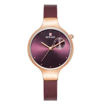 

Top Style Fashion Brand REWARD Women Watch Waterproof Luxury Thin Leather Band Analog Quartz Wrist Watch Ladies Relogio Feminino