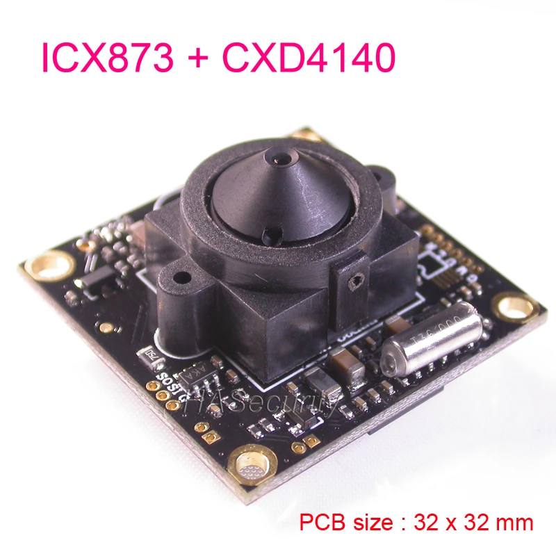 Датчик изображения Sony ExView CCD ICX873 + CXD4140 чипсет Effio-E 1/3 дюйма 32x3 2 мм Модуль платы