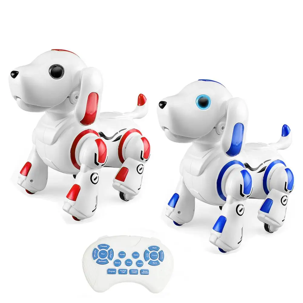 Comandos de Voz Brinquedo do Cão Remoto sem Fio Controle Robô Animal Estimação Eletrônico Engraçado Interativa Filhote Cachorro Inteligente rc Cão App 2 High Quality Brinquedos e hobbies