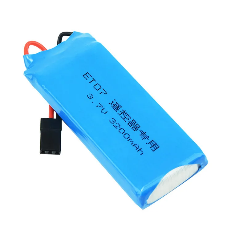 Оригинальная батарея Lipo для передатчика 1S 3,7 V 3200mAh 8C для WFLY ET07 X4 WFLY T7 T6II RC радио пульт дистанционного управления запасные части 2 шт