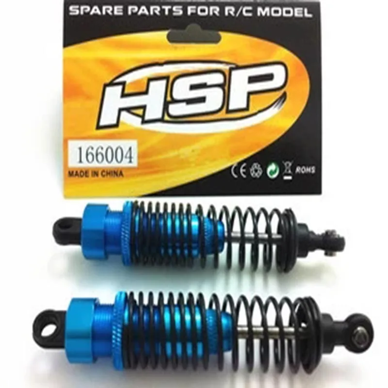 1 пара 166004 06038 алюминиевый Улучшенный амортизатор для HSP 1/10 бездорожья Багги Baja |