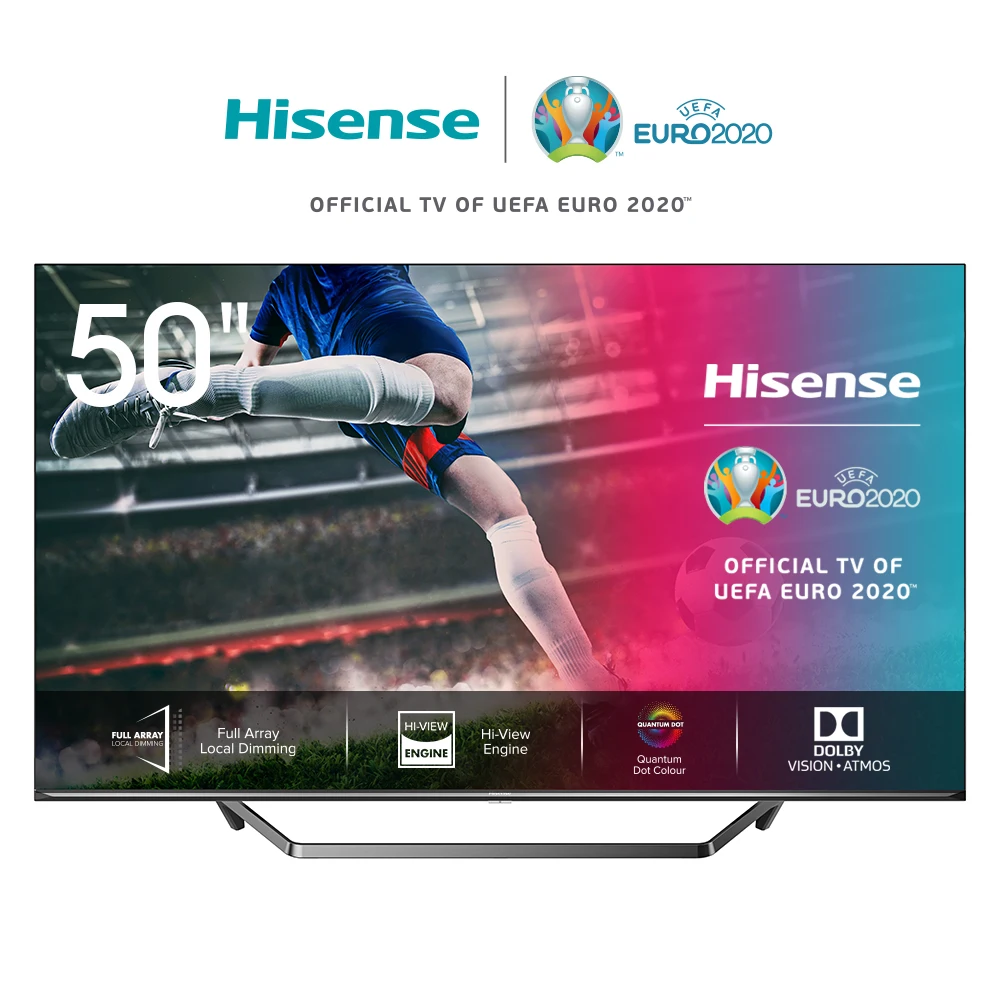 Телевизор 50 дюйма Hisense 50U7QF 4K UHD Smart TV 5055inch Led Television | Электроника