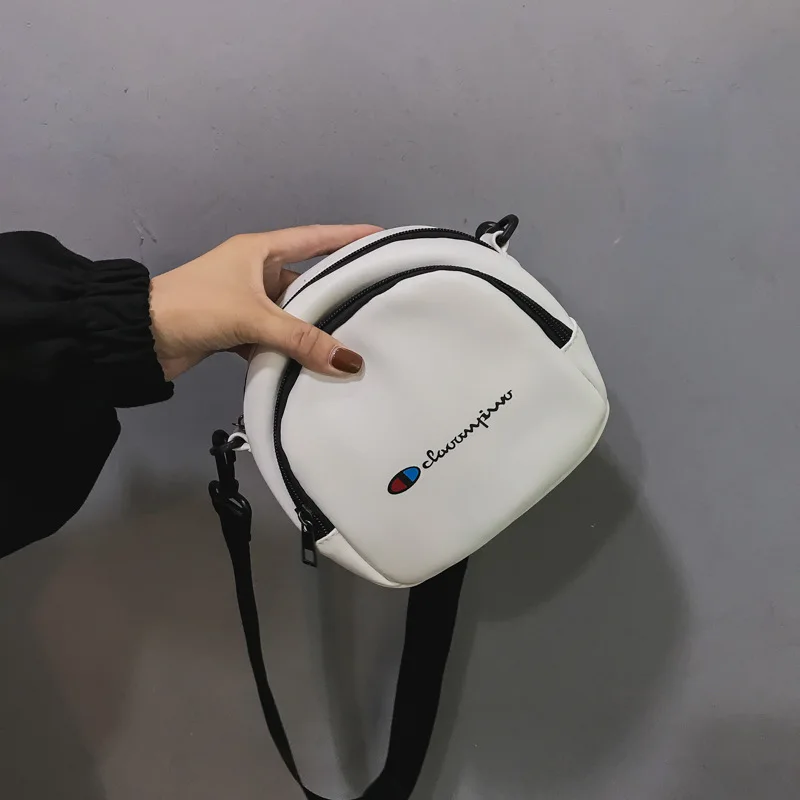 

2018 New Style Fashion Cool Street Korean-style Versatile Shoulder GIRL'S Hong Kong Style Fashion Honey Disco Dancing INS Bag Wo