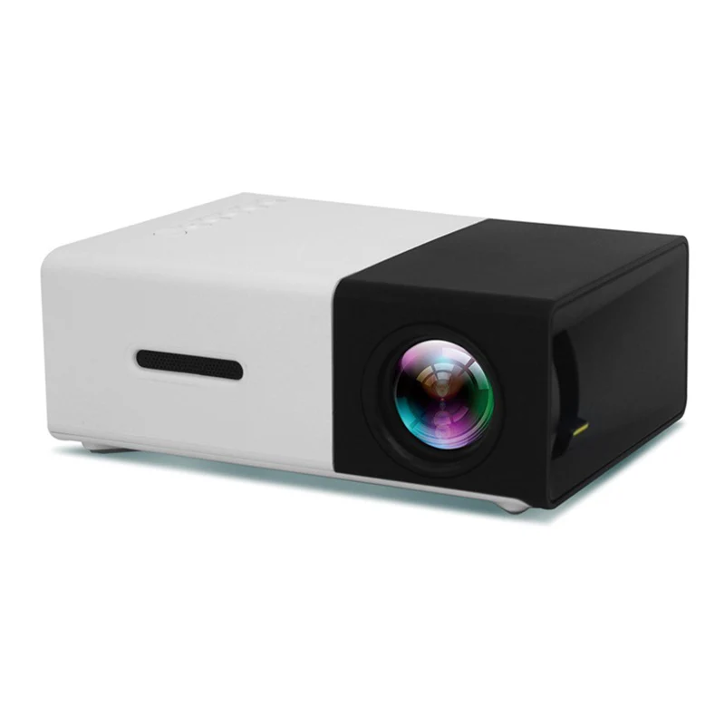 

Portable Mini LED Projector Home Meeting Party Theater Full Color LCD Media Player JFlyer