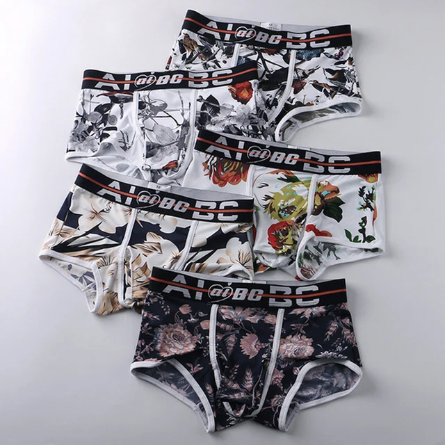 Männer Unterwäsche Penis Loch Boxer Shorts Big Pouch Tasche  3