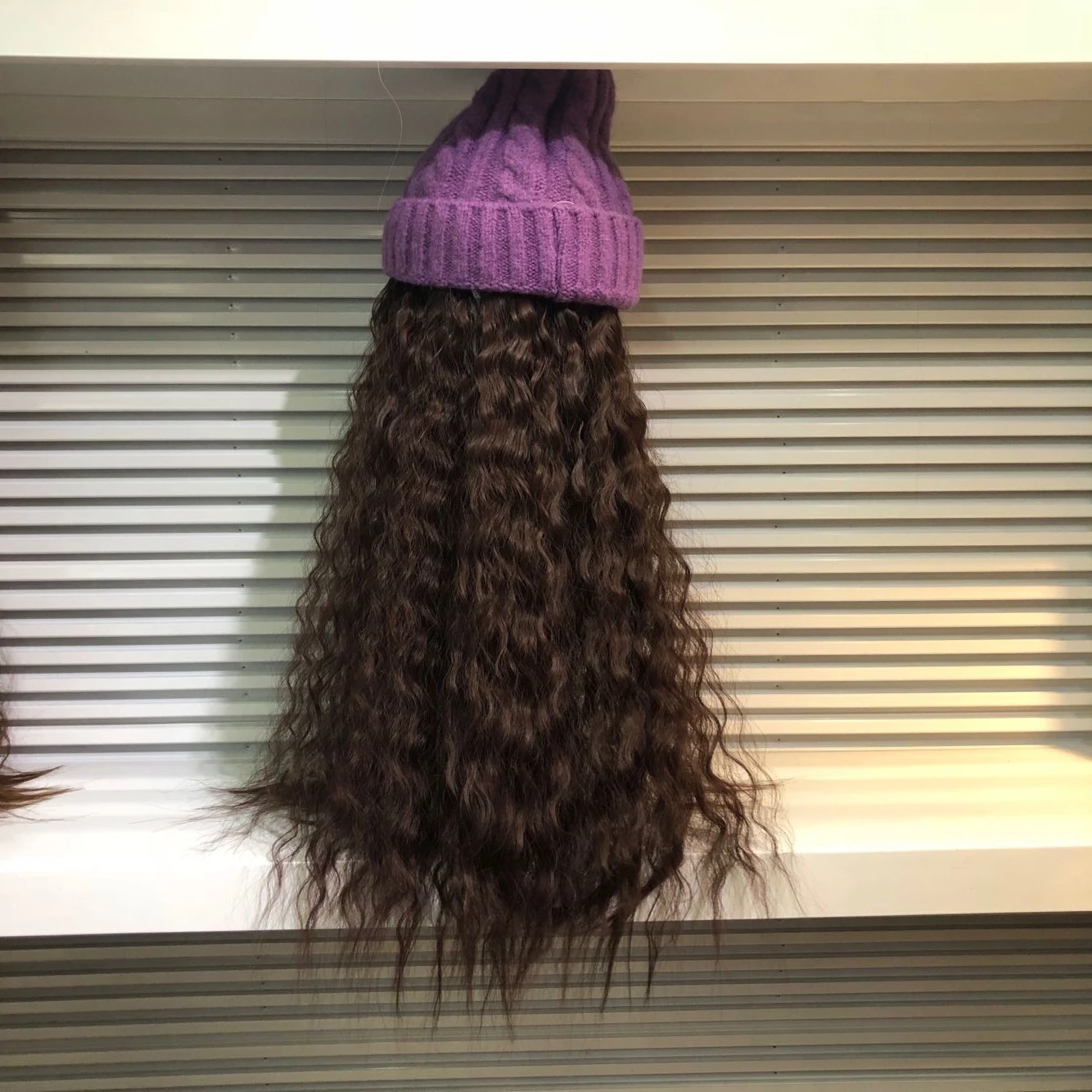 ZJBECHAHMU, шапка, модная, зимняя, теплая, шерсть, помпоны, парик, Skullies Beanies, шапки для женщин, шапки для девочек, шапка, фирменная, новая, толстая, женская шапка