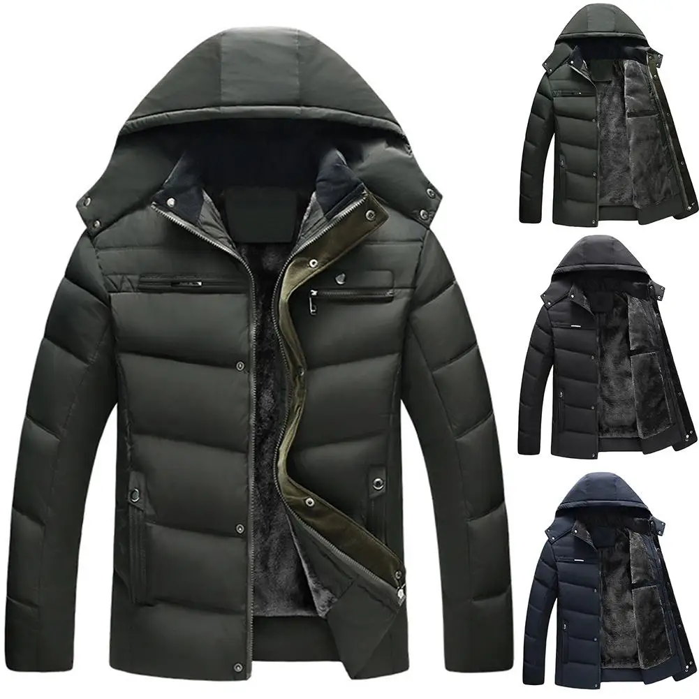 Men Coats Down Jacket Fall Winter Portability Warm 90% White Duck Down Hooded Man Coat jaqueta chaqueta hombre man's coat