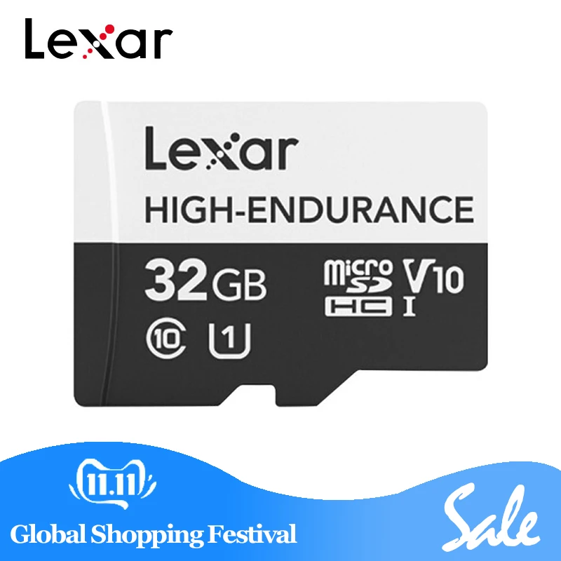 Lexar высокопрочная Micro SD карта 667x32 GB 64GB SDXC UHS-II карта памяти 100 МБ/с. TF карта флэш-накопитель для камеры