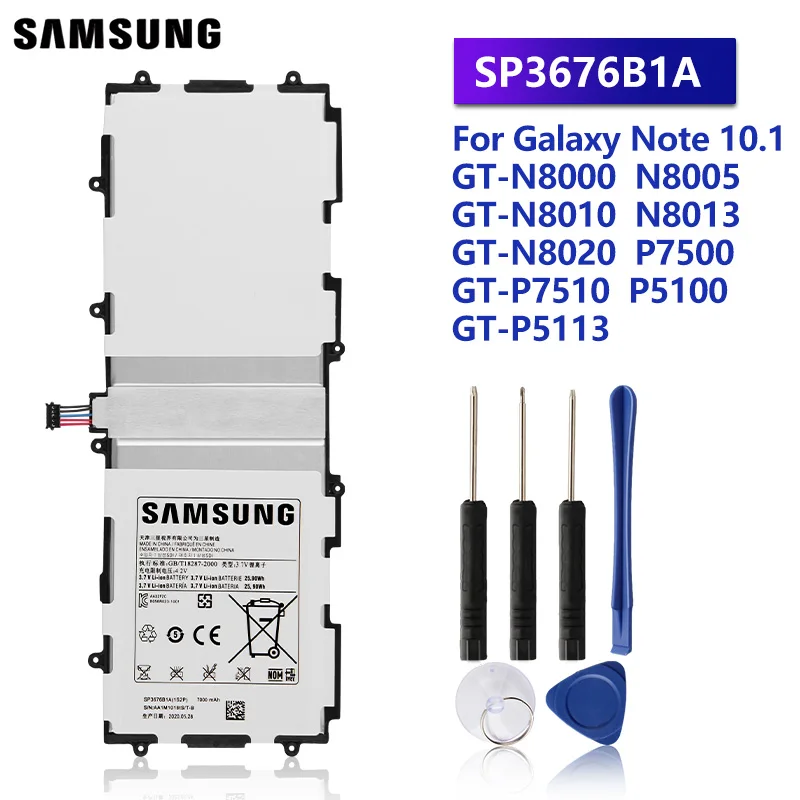 Сменный аккумулятор для Samsung Galaxy Tab Note 10 1 P7500 N8000 N8010 N8020 P7510 P5113 | Мобильные телефоны