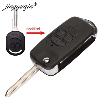 Keyforkess 10 pz/lotto modificato pieghevole Shell chiave a distanza per Chevrolet Buick Excelle 2005-2018 HRV 3 pulsanti caso della copertura chiave dell'automobile
