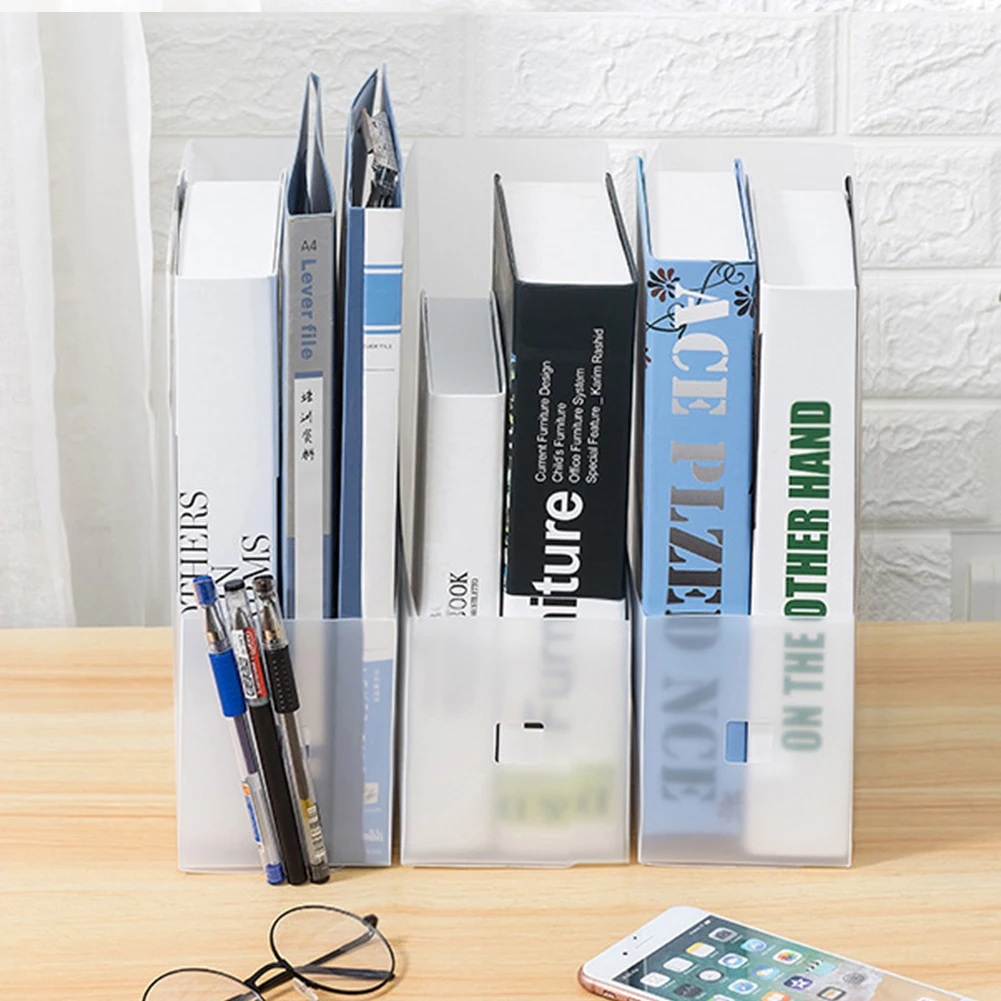 Держатель для журналов прочный пластиковый органайзер хранения документов букв