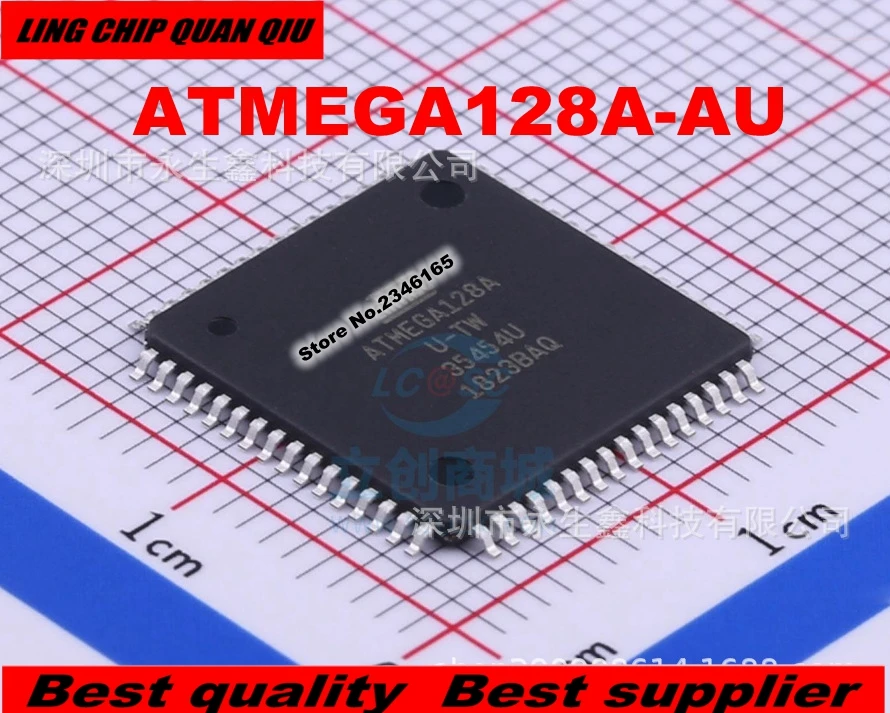 

1pcs/lot ATMEGA128A-AU ATMEGA128-AU TQFP64 New original