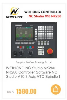 PM53C Nc Studio 3 оси управления Лер совместимый WEIHONG система управления для ЧПУ маршрутизатор NEWCARVE