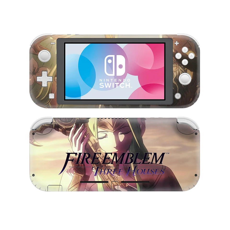 Огненная эмблема, наклейка для игры, для nintendo Switch Lite, виниловые наклейки для консоли и контроллера nintendo Switch Lite - Цвет: YSNSL0111