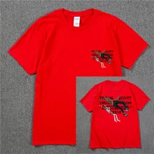  2022 New Fashion Hip Hop T Shirt Men Women Travis Scotts ASTROWORLD Harajuku T-Shirts WISH YOU WERE HERE Letter Print Tees Tops 