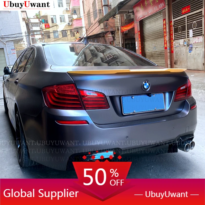 Высококачественный спойлер из АБС-пластика для заднего багажника BMW 5 серии 520i 528i