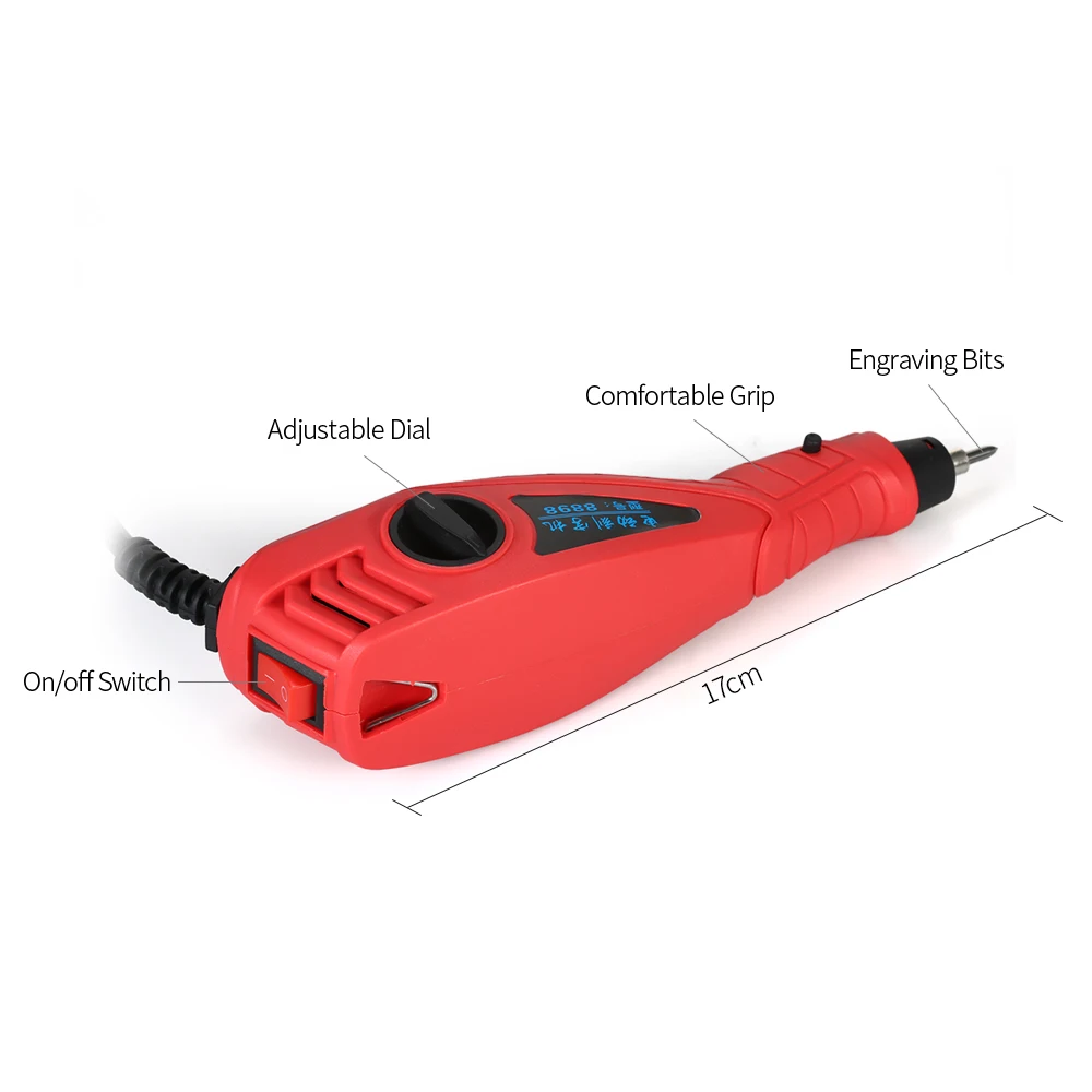 

New Electric Engraver Engraving Carving Pen Plotter Machine for Metals Jewelry Ceramics Plastics Wood Mini Electric Marking Pen