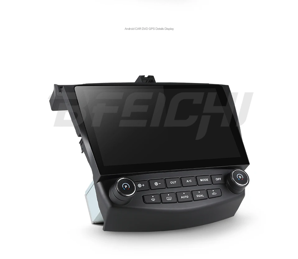 Cheap android 9.0 car dvd gps player for honda Honda Accord 7 2003-2007 with radio gps navigation support mirror link steering wheel 16