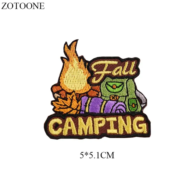 ZOTOONE Round UFO Parches Embroidered Iron on Patches For Clothing DIY Motif Stripes Clothes Stickers Alien Astronaut Badges E PE1885CT