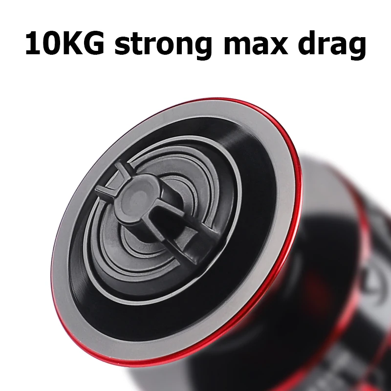LINNHUE 2020 новая Рыболовная катушка LS 1000 7000 спиннинговая 10 кг максимальная тяга 5 0: 1
