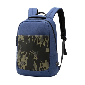 

1pc Computer Backpack Large Capacity Anti-theft USB Port Daypack Backpack for Travel Business College School