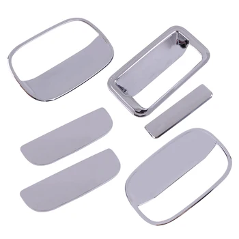 

6pcs Car Door Handle and Tailgate Handle Cover Bowl fIt for Suzuki Jimny 2007 2008 2009 2010 2011 2012 2013 2014 2015 2016 2017