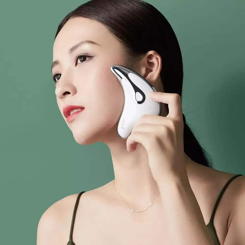 Умный лифтинг массажер Xiaomi Wellskins с микротоком укрепляющий массаж лица
