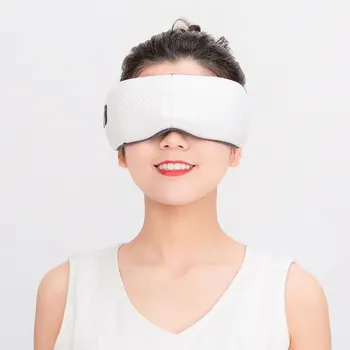 

Eye Massager Wireless Charging Mobile USD Power Charging Multifunction Air Pressure Hot Vibration Music Kneading Massage