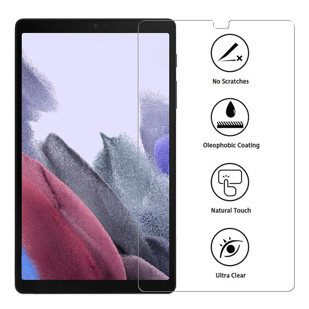 Screen Protector for Samsung Galaxy Tab A7 Lite 8.7 (SM T220 T225) 2021 9H Hardness Tempered