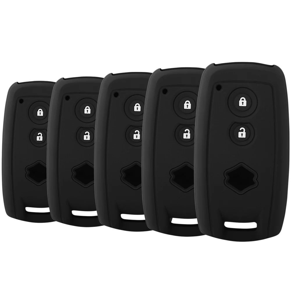 

Silicone Car Key Cover Fob Case 2 Button Smart Remote Key Protect Holder For Suzuki Swift Sport SX4 Scorss Grand Vitara