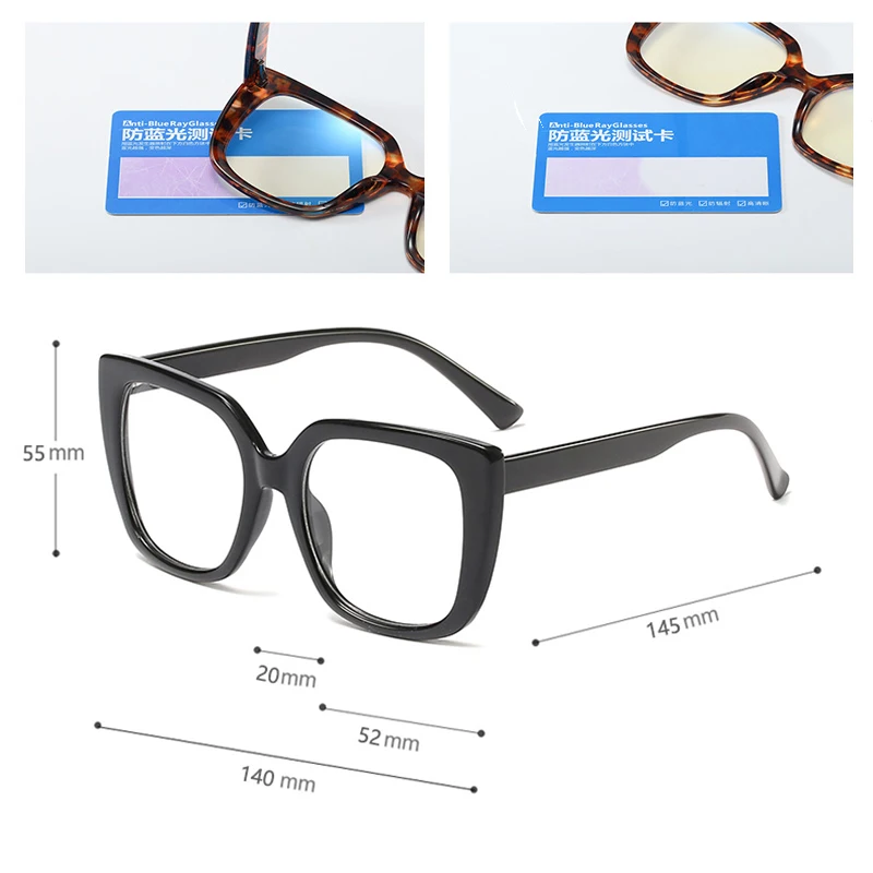 Large Frame Photochromic Reading Sunglasses Retro Women Anti Blue Rays Frames Presbyopia With Diopters 0 +0.5 +1.75 +2.75 +6.0 4