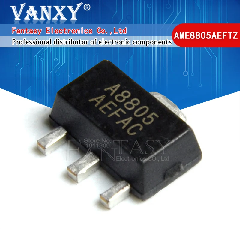 

10 шт. AME8805AEFTZ A8805 SOT89-3 Аутентичные