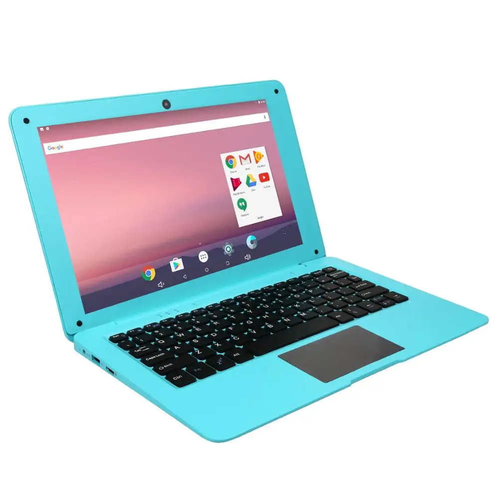 Netbook ultradelgado Hd, portátil ultrafino de 10,1 pulgadas, ligero y ultrafino de 2GB + 32GGB, Quad Core, Android 7,1, Netbook