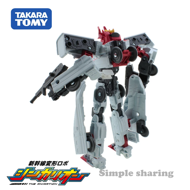 Takara Tomy Pla Rail Plarail Shinkansen деформационный робот Shinkarion DXS02 Shinkarion E6 Komachi Мужская железная дорога