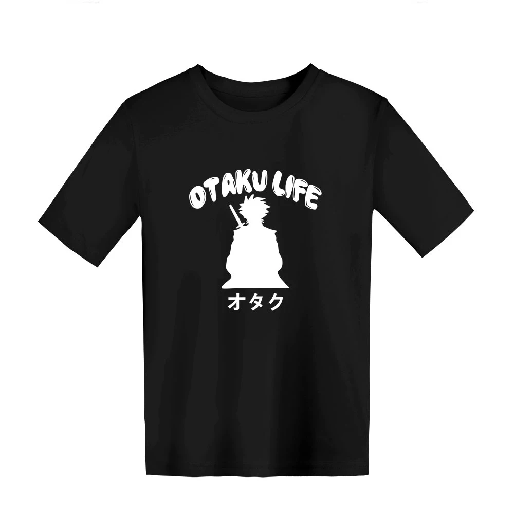 Футболка VAGROVSY аниме OTAKU 064-2 летняя уличная одежда в стиле хип-хоп футболка для