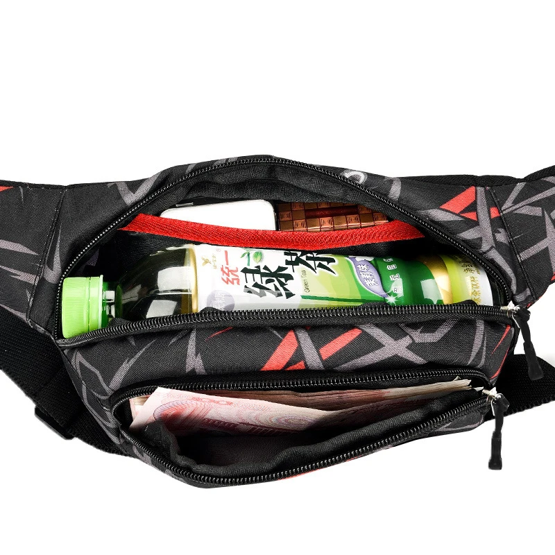 Outdoor Running Waist Bag Chest Pack Walking jogging City Mobile Phone Belt Pack Men Women Waterproof Multifunctional Sports Bag