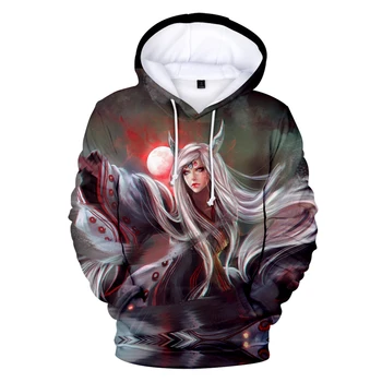 

Naruto 3D Hoodie sweatshirts in male/female long sleeve autumn warm pullovers in kids streetwear popular cartoon Naruto clothes