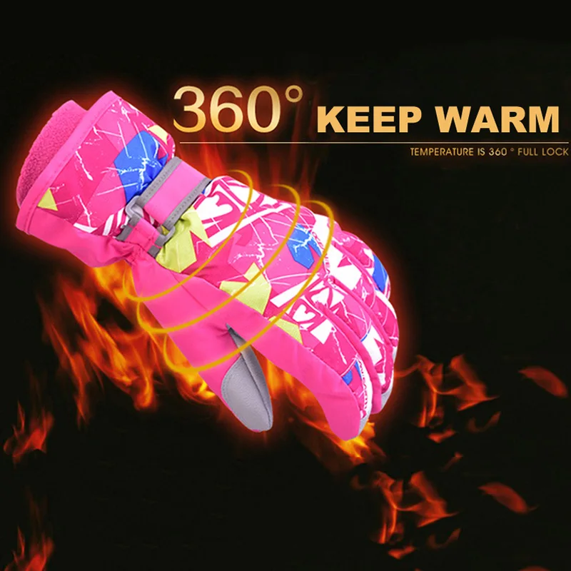 SGN06 Водонепроницаемые зимние перчатки, лыжные перчатки для сноубординга, перчатки для мужчин и женщин
