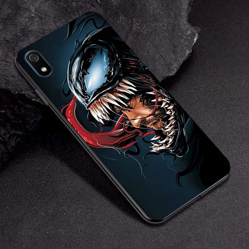 TPUBLK644 Силиконовый чехол с изображением Человека-паука для Xiaomi Redmi 7A 5. 45 '', черный чехол из ТПУ для Redmi 6 6A 7 7A 8 8A, задняя крышка для Xiaomi Redmi 7A - Цвет: TPUBLK644